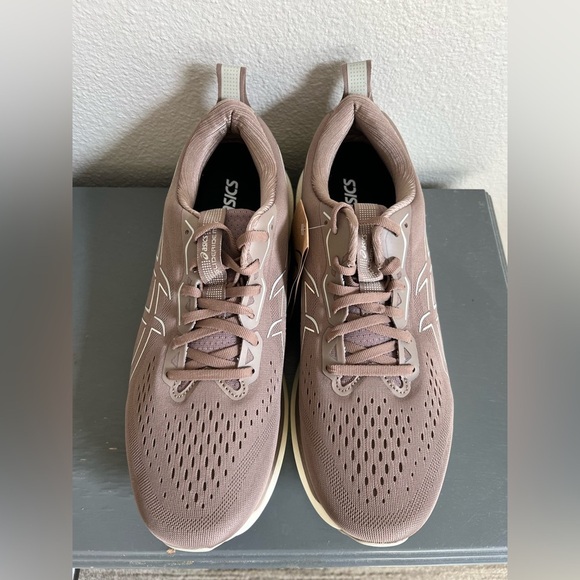 ASICS Glideride Max Running Shoes Mens Size 13 Taupe Grey Birch NIB
